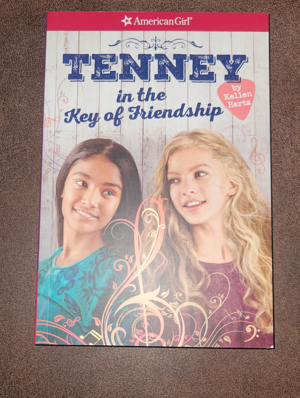 American Girl Tenney in the Key of Friendship - Teal & Purple Cover